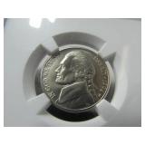 1994 P Jefferson Nickel SP 69 (Slab)