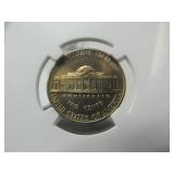 1994 P Jefferson Nickel SP 69 (Slab)