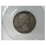 1937 S Washington Quarter PCGS F15 (Slab)