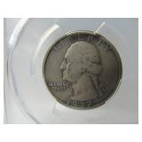 1937 S Washington Quarter PCGS F15 (Slab)