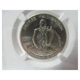 1982 D Washington Half Dollar MS 66 (Slab)