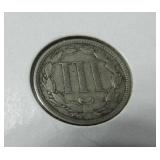 1881 3 Cent Nickel