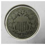 1868 Shield Nickel