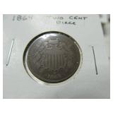 1864 Two Cent Piece