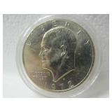 1972 Silver Eisenhower Dollar