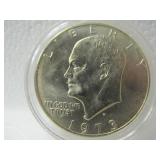 1973 Silver Eisenhower Dollar
