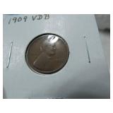 1909 VDB Lincoln Penny