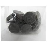 1943 Bag Lot Steel Pennies
