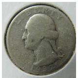 1932 D Washington Quarter