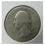 1932 D Washington Quarter