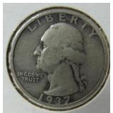 1937 S Washington Quarter