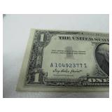 Two $1 Dollar Silver Certificates