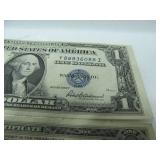 3  One Dollar Silver Certificates