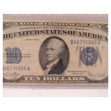 1934 D  $10 Silver Certificate