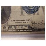 1934 D  $10 Silver Certificate