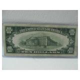 1934 D  $10 Silver Certificate