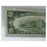 1934 D  $10 Silver Certificate