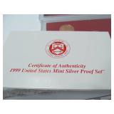 1999 Mint Silver Proof Set