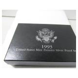 1993 Mint Premier Silver Proof Set