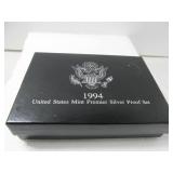 1994 Mint Premier Silver Proof Set