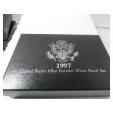 1997 Mint Premier Silver Proof Set