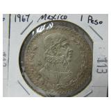 3 Mexico Silver Pesos