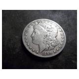 1890 CC Morgan Silver Dollar