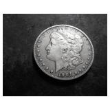 1901 Morgan Silver Dollar