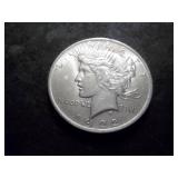 1922 Peace Silver Dollar Double Die Obverse