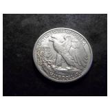 1943 D Walking Liberty Half Dollar BU