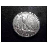 1944 D WalkingLiberty Half Dollar From A BU Roll
