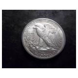 1944 D Walking Liberty Half Dollar From A BU Roll