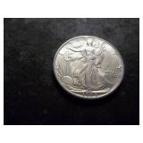 1944 D Walking Liberty Half Dollar From A BU Roll