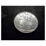 1945 D Walking Liberty Half Dollar From A BU Roll
