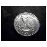1945 D Walking Liberty Half Dollar From A BU Roll
