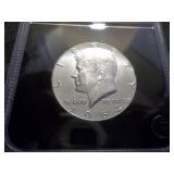1964 Kennedy Silver Half Dollar Holdered UNC