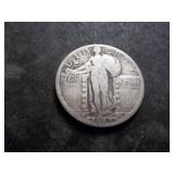 1927 S Standing Liberty Quarter