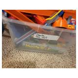 Large Lot of Hot Wheels Track and Mousetrap Game Pieces