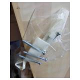 IKEA Liden Wooden Wall Shelf Unit with Hardware