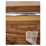 Lane Cedar-Lined Storage Chest with Upholstered Top, 45x17x18 Inches