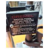 Dremel Moto-Tool Deluxe Drill Press Stand Model 212 with Additional Mount
