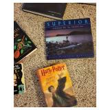 Assorted Book Collection including Novels, Cookbooks and Nonfiction