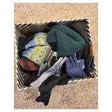 Collection of Winter Gloves, Mittens, and Hats
