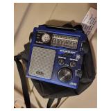 LL Bean Eton FR-300 Emergency AM/FM/SW Radio with Weather Receiver and Bag