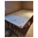 Large Folding Utility Table 63x36x29 Inches