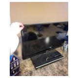 Samsung Flat-Screen TV with Toshiba DVD Player and Remotes
