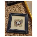 Collection of Assorted Framed Art and Decorative Picture Frames
