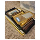 Collection of Assorted Framed Art and Decorative Picture Frames