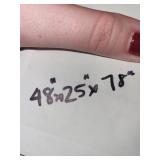 Heavy Duty Metal Storage Shelving Unit 48x25x78 Inches