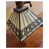 Tiffany-Style Stained Glass Adjustable Desk Lamp